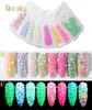 1pcs Crystal Luminal Crystal Taille Nail Art Décorations de ramias 3D Crystal Nails Art Rignestone Dernier diamant Fluorescent1483677