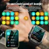 Watches Mk66 Smart Watch Men Stor batteri Musikuppspelning Fitness tracker Waterproof IP68 Bluetooth Call Sports Smart Watch