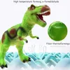 Andere speelgoed 42-84 cm dinosaurusmodel Shark Plastic Washable Puppet Tyrannosaurus Rex Raptor World Park Model Boy Birthday Giftl240502