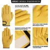 Gants Qiangleaf 3pcs livraison gratuite du travail de protection contre la vente à chaud gant gant mince en cuir en cuir en cuir gants gants en gros 520my