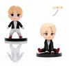 7pcsset Bangtan Boys Groups Rm Jin Suga Jhope Jimin v Jungkook Doll Model Figure Figure Star Idol Cute Army Prezent dla dzieci 240506