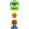 3 -stks kaarsen bakken sportjongen cake decoratie zacht rubber schietjongen ornament basketbal schoenen basketbaljongen thema cake feest decoratie