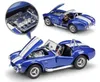 Diecast Model Cars Welly Dietcast 1 24 Simulación Classic Simulation Shelby Cobra 427 S-C Aleación Vintage Vintage Metal Toy Toy Series de regalos de regalos L2405
