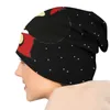 Beralar Moda Kış Sıcak Erkekler Kadın Örme Şapkalar Yetişkin Unisex Komik Mafalda Anime Kafataları Beanies Caps Cartoon Kawaii Bonnet