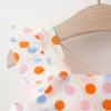 Jurken 2 stks/set zomer kleren Babykleding polka dot mouwloze jurk voor meisjes schattige kinderen kostuum mode peuter kinderen dragen 0 tot 3 jaar