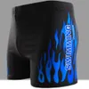 Roupas de banho masculinas novos shorts personalizados de natação esportivos de roupas de banho para homens apertados e esbeltos