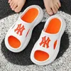 Тапочки мужские туфли eva Home Slippers Толстые не скользящие тапочки для ванной комнаты Удобные легкие шлепанцы Men Men Summer Beach Shoes 240506