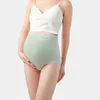 Mutterschaftsboden 3D nahtlose elastische mütterliche Unterwäsche hoher Taille Einstellbare abdominale Unterwäsche für schwangere Frauenl2405 geeignet