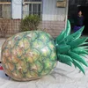 Groothandel gele opblaasbare ballonananas met strip voor advertentie opblaasbare evenementenstadium decoratie