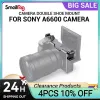Flashes Smallrig Shoe Mount Relocation Plate för Sony A6600 Camera Vlog Rig för mikrofon eller blixtljus Fäst 2498