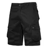 Shorts masculinos shorts masculinos soltos de grande bolso macacão de bolso de verão de algodão confortável calça níquel de níquel esportes casuais de esportes de praia 2405