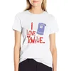 Polos de femmes I Love T-shirt T-shirt Graphics Animal Print Shirt For Girls Habille Femmes Plus taille sexy