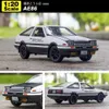 Diecast Model Cars Cars Scale 1/20 Начальный D AE86 Metal Die Casting сплай