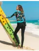 Suits Kadınlar Tek Parça Neopren SCR Superelastik Dalış Takımı Tam Vücut Su Geçirmez Sıcak Sörf Yüzme Dökün
