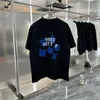 designerkläder designer mens t shirt t-shirts svart vit modemän kvinnor tees brev lyx t-shirt märke t shirt kläder