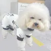 Abbigliamento per cani pagliaccio per pet per buon elasticità Costume Modello cartone animato adorabile pigiama per piccoli