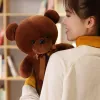 23 cm Nowy misia niedźwiedź pluszowa lalka urocza kreskówka w dół bawełniana postawa stojąca mała niedźwiedź pluszowe zabawki posyp lalka