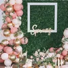 Dekoracja imprezy Macaron balony girland girland dziewczyna Pierwszy urodziny wystrój baby shower chrome złote ballony w stylu vintage Temed