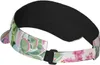 Ball Caps Sport Sun Visor Cappello Pink Flowers Succulento Stucculento Cappello regolabile per Beach da trekking