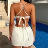 Swimwear 2024 Push Up Bikini Set Femme MAINTRAIRE DES JURTES BANGE BANGE BACKING BRAZILIAN BIQUINI MICRO PLACE WEMPELLE