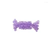 Charms 1PCS süßer Kinderkopfschmuck Joker Crystal Candy DIY handgewebte Perlenhaarpin-Haarzubehör Ohrringe Materialien