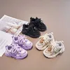 Sneakers Childrens sports shoes Cute childrens casual shoe loop Boys and flexible Baby Q240506