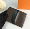 POCKET ORGANIZER Classical Card Holders Wallet Genuine Leather Credit cards cover men daily wallets Multiple Purses women clutch coin original box dust bag 63144