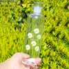 Wasserflaschen Geschenkbecher mit Zeitskala Plastik für Sportreisen 500 ml Kinderschule Fitnessstudio Transparent Milchsaft Einfaches Mädchen