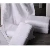 Towels 100% cotton thickened white towel jacquard soft bamboo fiber towel strengthen absorbent white towel for home hotel beauty salon