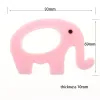 Blocks 10pcs Silicone Elephant Animals Scerts BPA Baby Baby Disting Toys Pendants Accessoires Infant Oral Care Nursing Gifts MORDEDOR