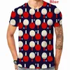 Men's T-Shirts New mens 3D T-shirt table tennis sportswear soft comfortable lightweight breathable top J240506