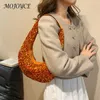 Sacs à bandouliers Sac à paillettes scintillantes légères Hobo Couleur solide Fashion Underarm Ferme Ferme de style vintage pour femmes