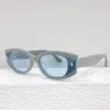 Lunettes de soleil 2024 Cat-Eye Style Designer Women's Design Designer Outdoor Party Classic Blog Small R