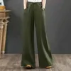 Женские брюки Capris Литературный хлопок и женские брюки рассылаются большим размером.