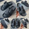 Sandals 2023s New Mens Brand Sandals Slippers Upper with Design Brand Small Wallet Decoration luxury sandals Rubber Soles Casual fashion B