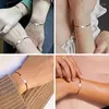 Charm Bracelets 3pcs Pinky Promise Distance Matching para amigos Pareja Familia Adolescente