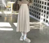 スカート韓国のファッションスタイルの女の子女性のためのスカート