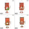 Banner Flags Christmas Banner Flag Santa Claus Match Pendentif Christmas Door Fence Home Decoration Ordin