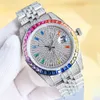 Diamond Watch Mens Designer Herren Uhren Automatische mechanische Bewegung wasserdichtes Armband Saphir Edelstahl 41 mm Armbandwatch Montre de Luxe