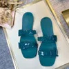 Sandals designer Donne Sildes Slifori Catena Jelly Beach Slipper Spacers Scarpe di sandalo di lusso Scherma casual Slide Slifori Muli Speache Scarpe a spiaggia con scatola