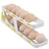 Armazenamento de cozinha 2024 Caixa de dispensador de suporte para suporte para suporte para suporte de ovo da geladeira