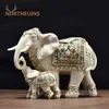 Декоративные предметы статуэтки северная смола европейский слон