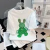 Diamond Mouse Designer Tees Tshirt Summer Streetwear Mens Womens T-shirts Couper à manches