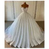 Gown Dresses Neckline Ballgown Wedding Bridal Sweetheart Lace Applique Sequins Tulle Satin Floor Length Custom Made Plus Size Vestido De Novia