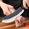 Messen roestvrijstalen keuken slager messen hakken snijden hulpprogramma bbq mes cleaver fruit groente chef snijmes