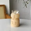 Gobelers 1pc style japonais à boire du yogourt en verre