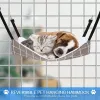 Maisons chat suspendu hamac avec sangles réglables cage de compagnie de compagnie double