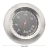 Grills BBQ Grill Thermometer Stainless Steel Smoker Grill BBQ Temperature Gauge Oven BBQ Thermometer Gauge for Barbecue