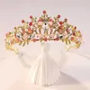 Düğün Saç Takıları Itacazzo Gelin Meşası Tatlı Atmosfer Dolu Moda Kısa Altın Renkli Bayanlar Doğum Günü Partisi İçin Tiaras