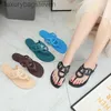 Top -Level Original H Designer Pantoffeln Fischgräten -Mop für Frauen Sommer Trendy vielseitig für die koreanische Version flacher Boden -Clip -Zehenstrand mit 1: 1 -Markenlogo